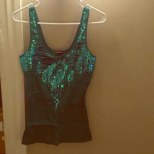 Express sparkly tank